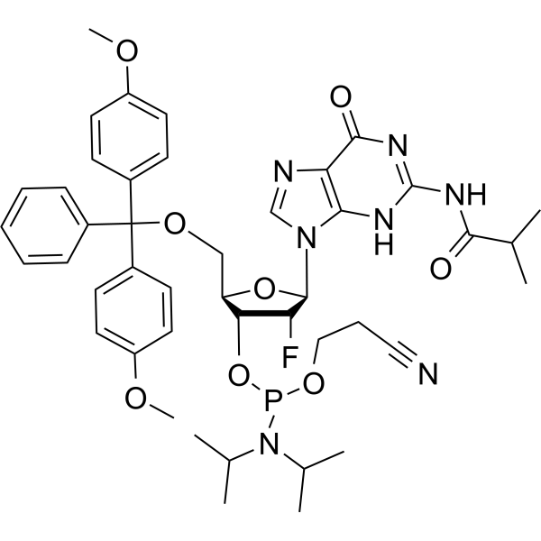 <em>DMT</em>-2'Fluoro-DG(IB) Amidite