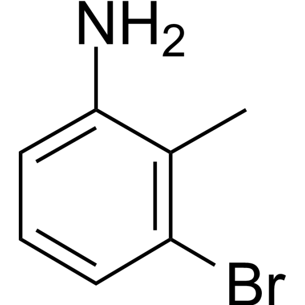 3-Bromo-2-methylaniline Chemical Structure