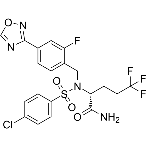 Avagacestat Chemical Structure