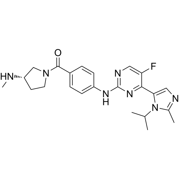 AZD5597 Chemical Structure