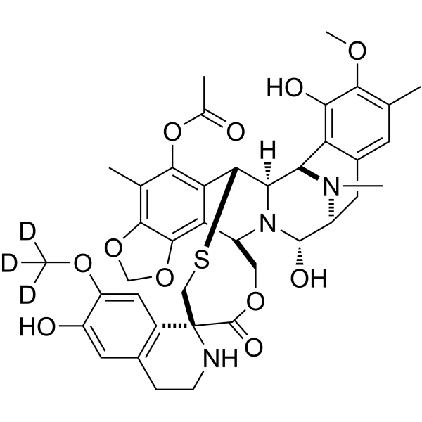 Trabectedin-d<sub>3</sub> Chemical Structure
