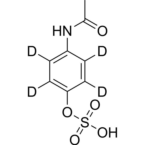 4-Acetaminophen <em>sulfate</em>-d4