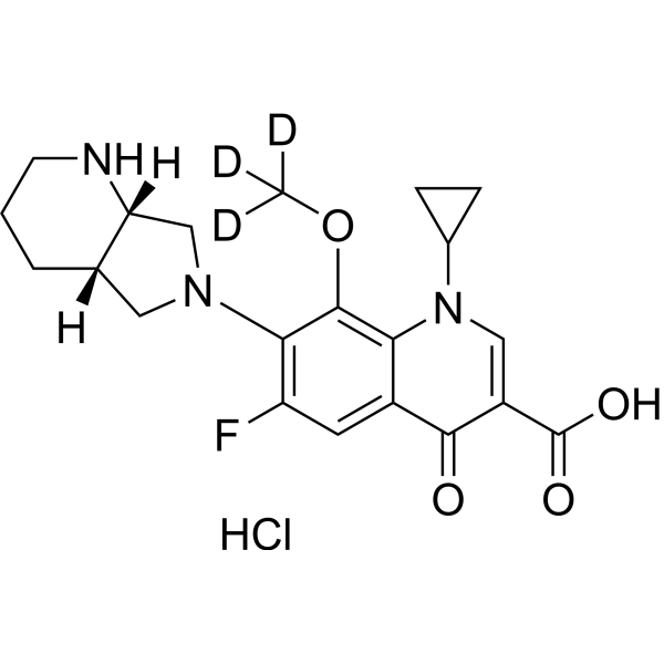 Moxifloxacin-<em>d</em>3 hydrochloride