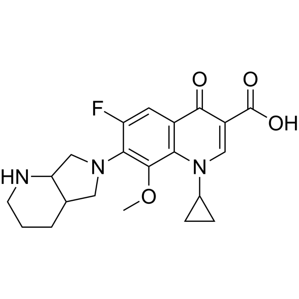 (Rac)-Moxifloxacin Chemical Structure
