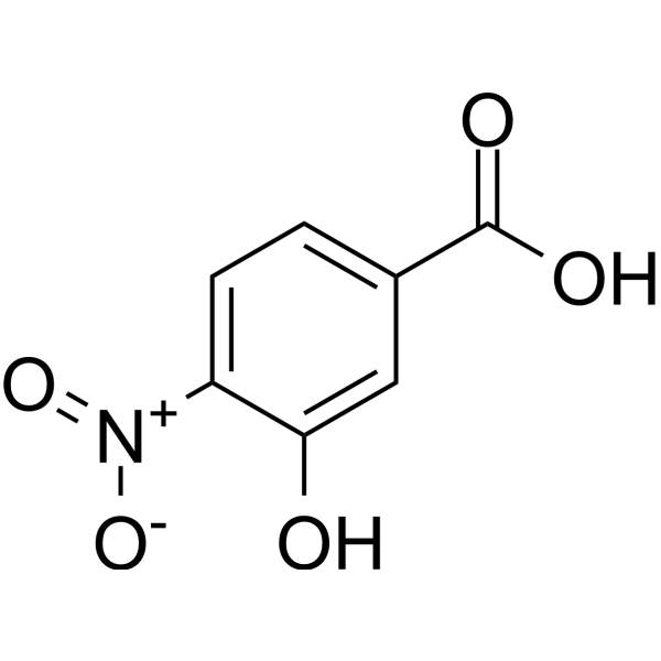 3-Hydroxy-4-nitrobenzoic acid Chemical Structure