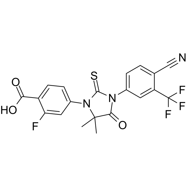 Enzalutamide carboxylic acid Chemical Structure