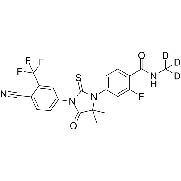 Deutenzalutamide Chemical Structure