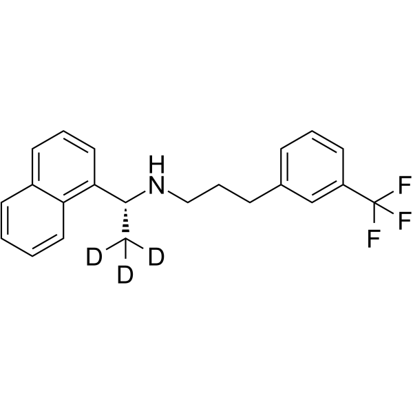 Cinacalcet-d<sub>3</sub> Chemical Structure