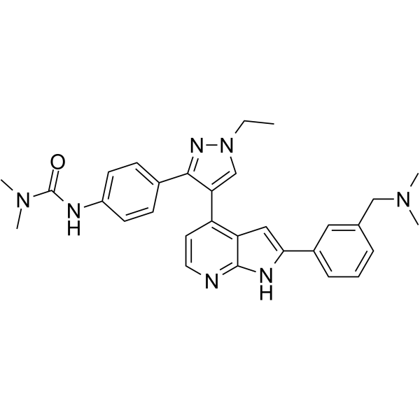 GSK-1070916 Chemical Structure