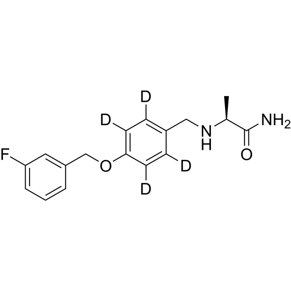 Safinamide-d<sub>4</sub>-1 Chemical Structure
