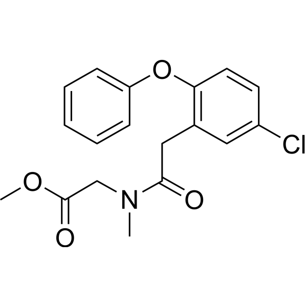 Methyl 2-(2-(5-chloro-2-phenoxyphenyl)-N-methylacetamido)acetate