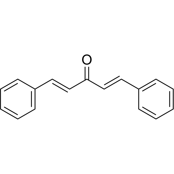 Dibenzylideneacetone Chemical Structure