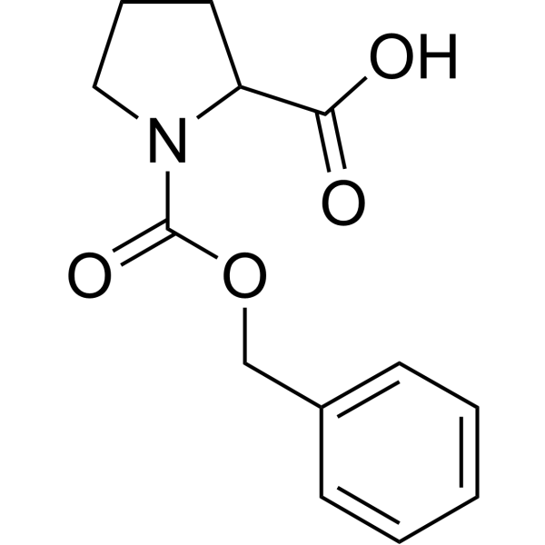 Z-DL-Pro-OH Chemical Structure