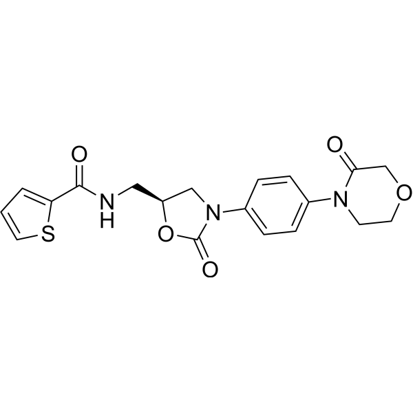 Dechloro Rivaroxaban Chemical Structure