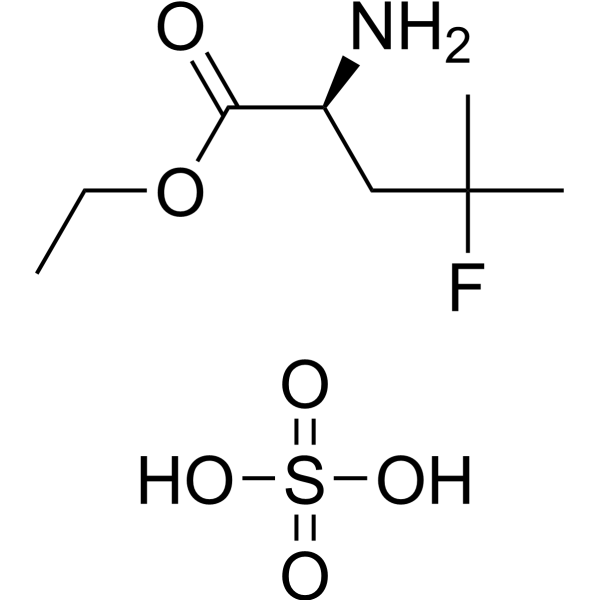 (S)-Ethyl <em>2</em>-<em>amino</em>-4-fluoro-4-methylpentanoate sulfate
