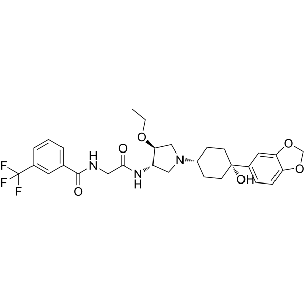 cis-INCB3344 Chemical Structure