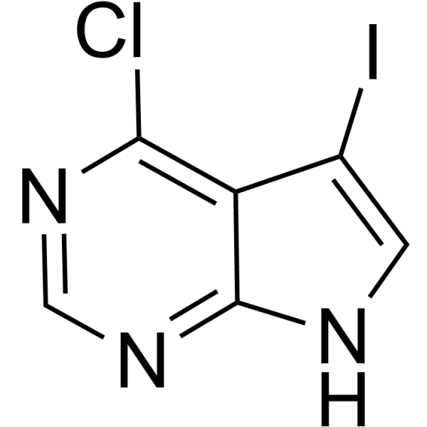 6-Chloro-7-iodo-7-deazapurine Chemical Structure