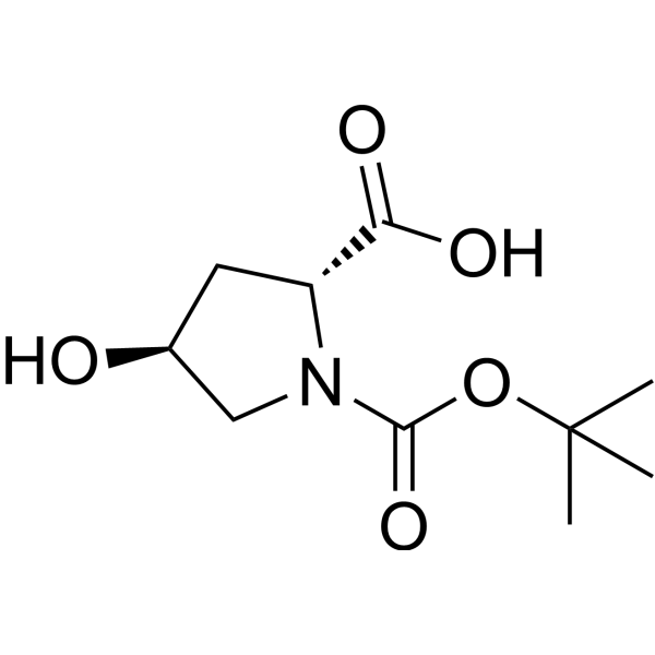 (2R,4<em>S)-1</em>-(tert-Butoxycarbonyl)-4-hydroxypyrrolidine-2-carboxylic acid