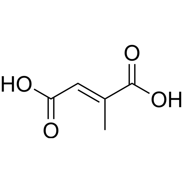 Mesaconic acid Chemical Structure