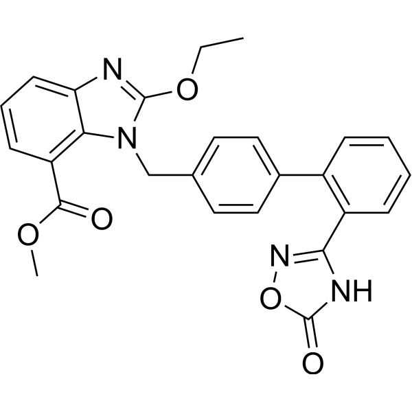 Azilsartan methyl ester Chemical Structure