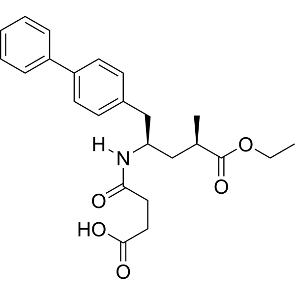 2R,4R-Sacubitril Chemical Structure