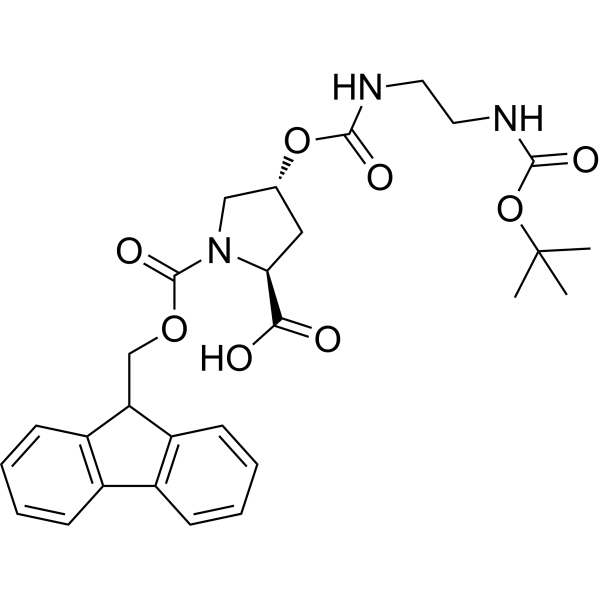 Fmoc-Hyp(Bom)-OH Chemical Structure
