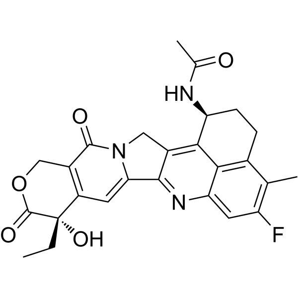 Ac-Exatecan Chemical Structure