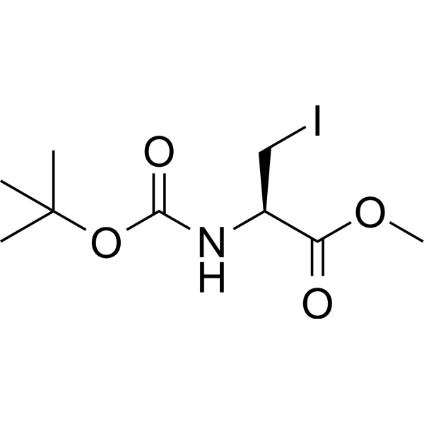 Methyl (R)-2-((tert-butoxycarbonyl)amino)-3-iodopropanoate