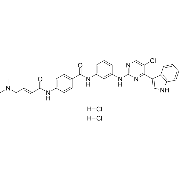 (E/Z)-THZ1 dihydrochloride Chemical Structure