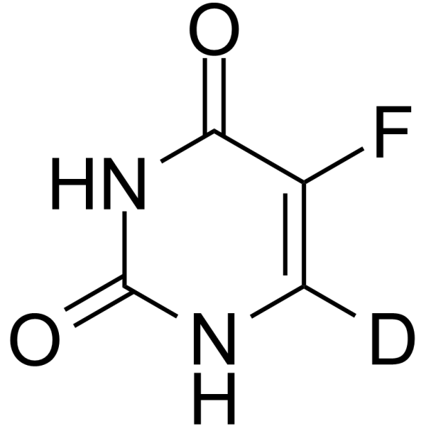 5-Fluorouracil-d Chemical Structure
