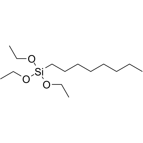 Triethoxyoctylsilane Chemical Structure