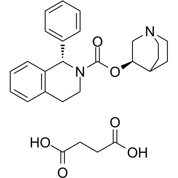 Solifenacin Succinate Chemical Structure
