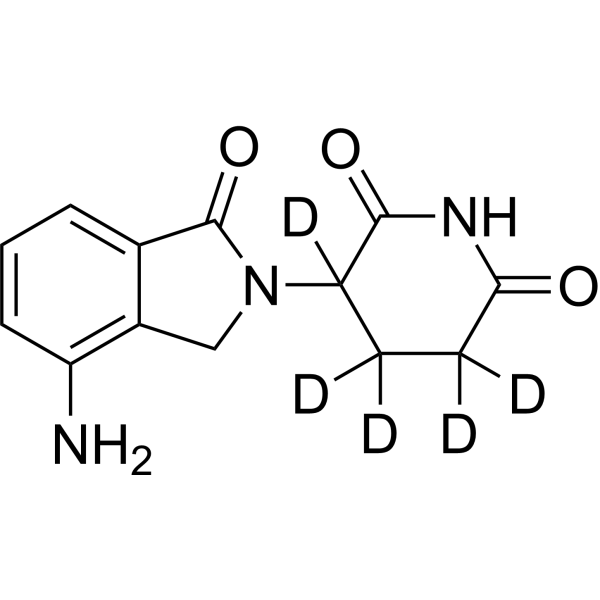Lenalidomide-d<sub>5</sub> Chemical Structure