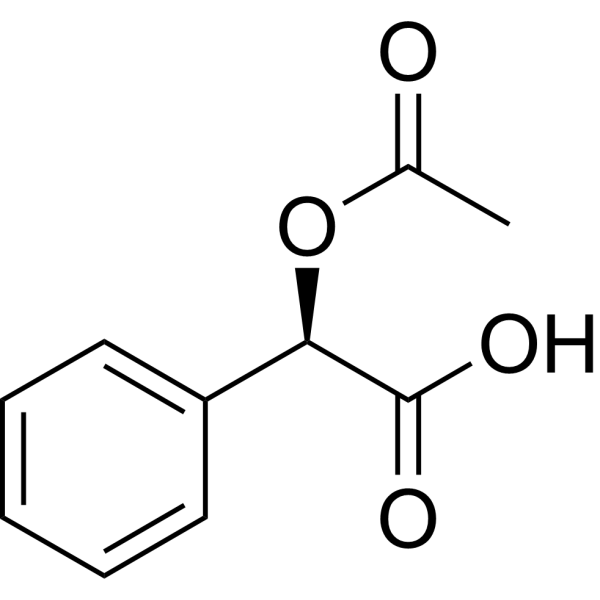 (R)-2-Acetoxy-2-phenylacetic acid Chemical Structure