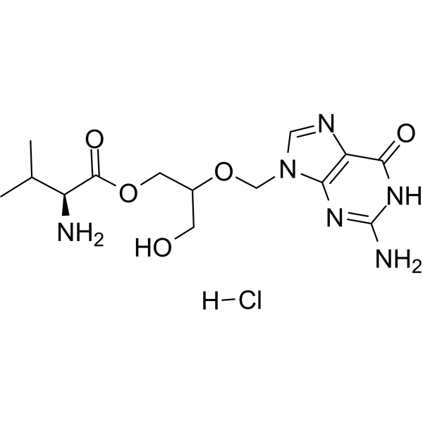 Valganciclovir hydrochloride Chemical Structure