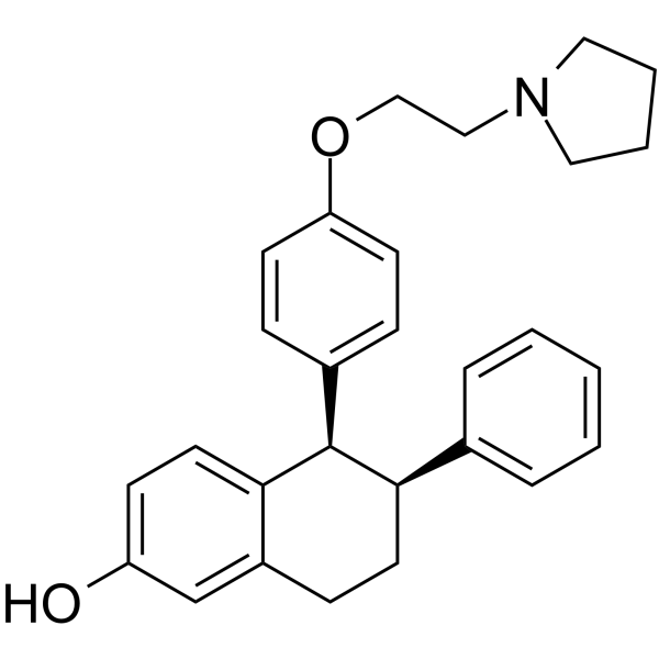 Lasofoxifene Chemical Structure