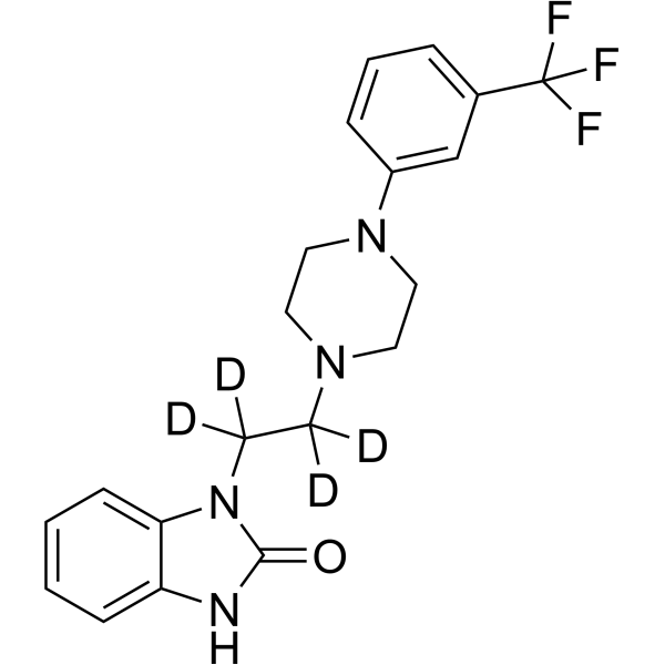 Flibanserin-d<sub>4</sub>-1 Chemical Structure