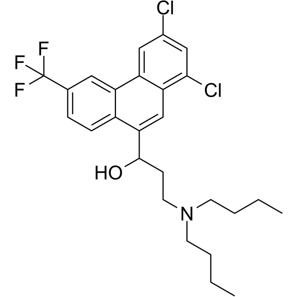 Halofantrine Chemical Structure