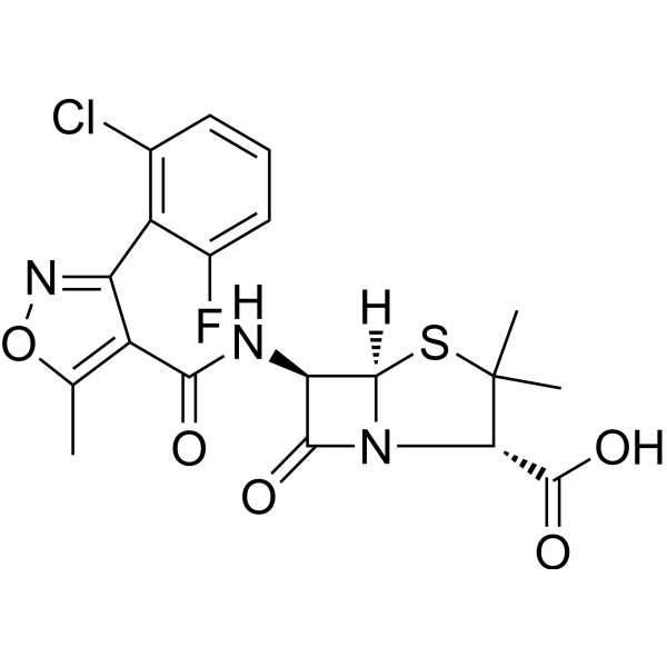 Flucloxacillin Chemical Structure