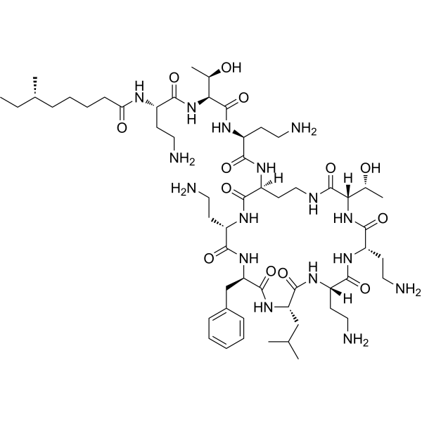 Polymyxin B1 Chemical Structure