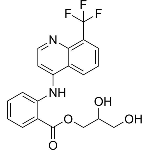 Floctafenine Chemical Structure
