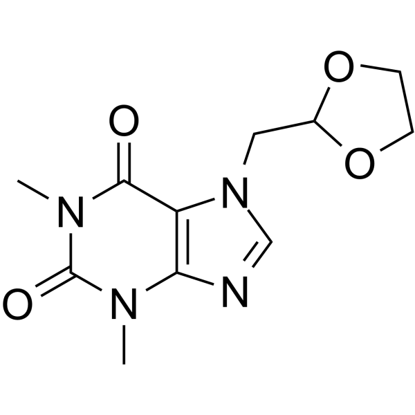 Doxofylline Chemical Structure