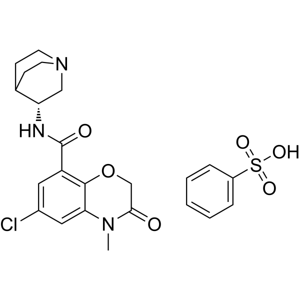 (R)-Azasetron besylate Chemical Structure