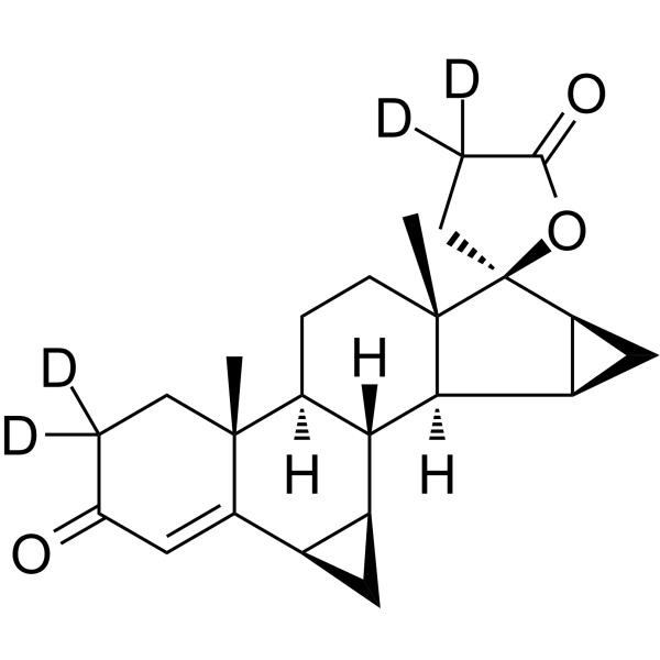Drospirenone-d<sub>4</sub>-1 Chemical Structure