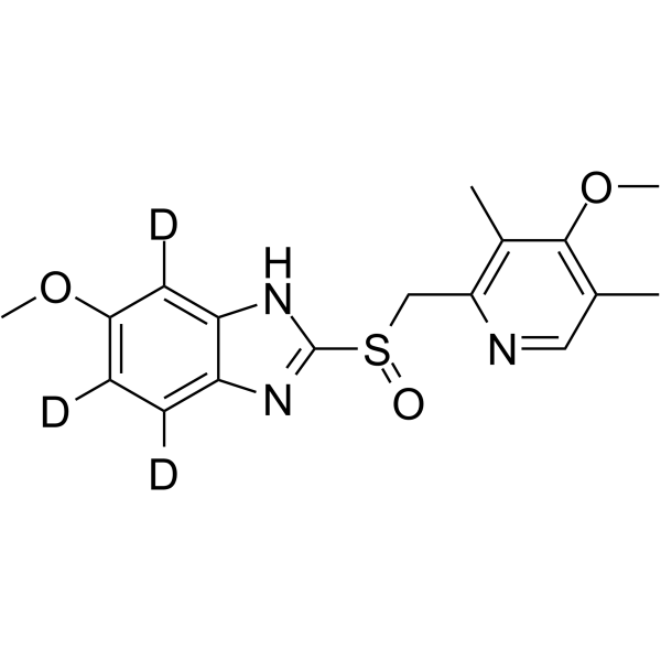 Omeprazole-d<sub>3</sub>-1 Chemical Structure