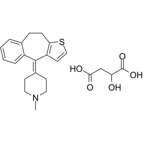 Pizotifen malate Chemical Structure