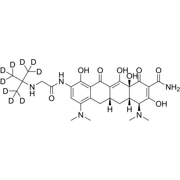 Tigecycline-d<sub>9</sub> Chemical Structure