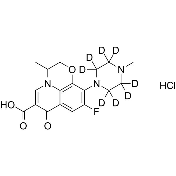 Ofloxacin-<em>d</em>8 hydrochloride