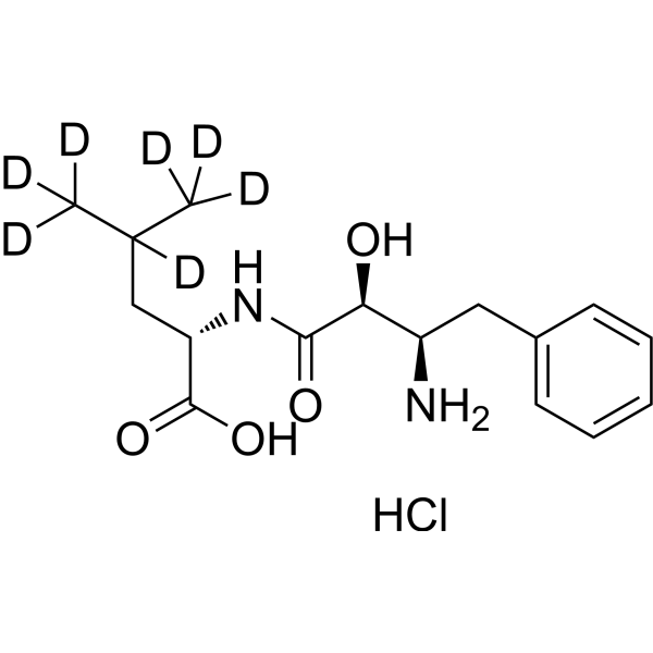 Bestatin-d<sub>7</sub> hydrochloride Chemical Structure