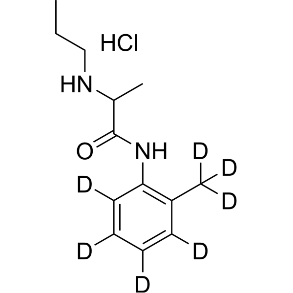 <em>Prilocaine</em>-d7 hydrochloride